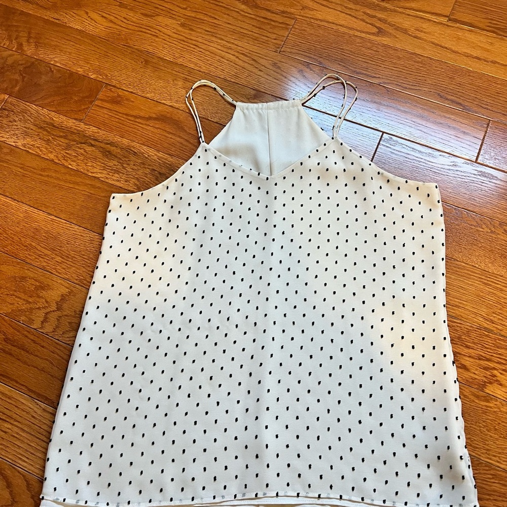 Polka Dot Spaghetti Strap Top